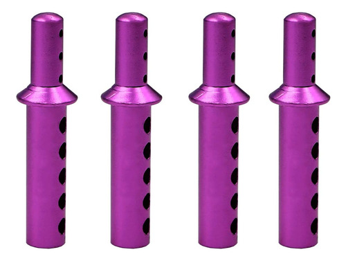 Treehobby 4 Piezas De Aluminio Para Poste De Cuerpo 08047 Co