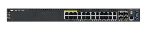 Switch Zyxel Xgs3700 24 Portas 10gbe Sfp+ Layer 3 Xgs3700-24