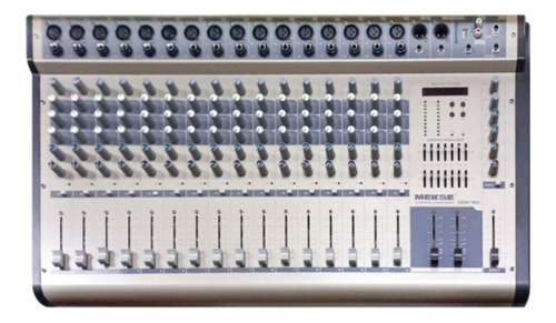 Consola Mezcladora 16 Canales 080mix1198 16a Usb/card Mekse