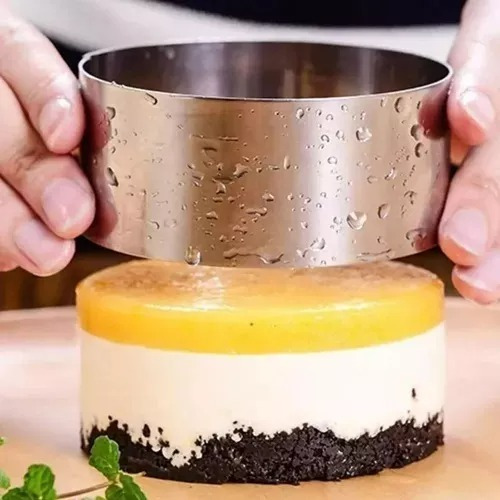 Set 3 Moldes Timbal Redondo Causa Mousse Tortas Cocina