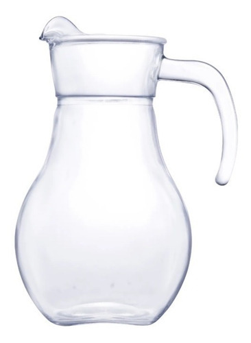 Jarra De Suco Vidro C/ Bico Segura Gelo Ruvolo 1,9 Litros
