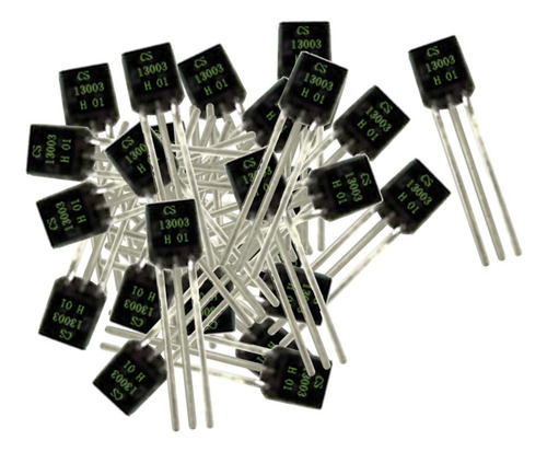 100 Piezas De Transistor De Corriente Electrónica Triodo