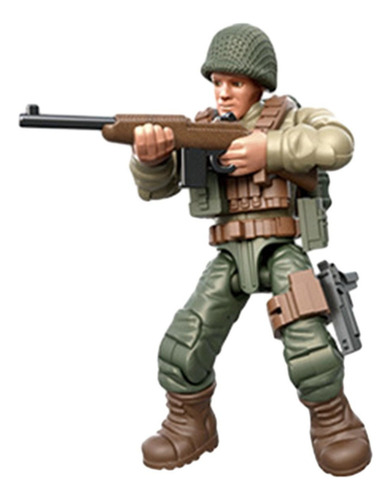 S 6 Peças De Ornamentos De Soldados Em Miniatura E