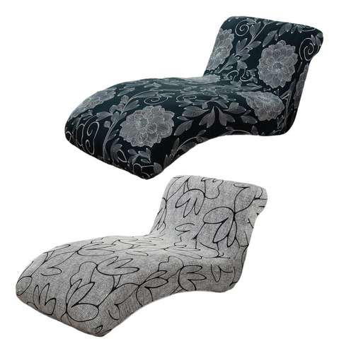 2 Piezas Funda De Chaise Lounge Fundas De Sofá Lavables
