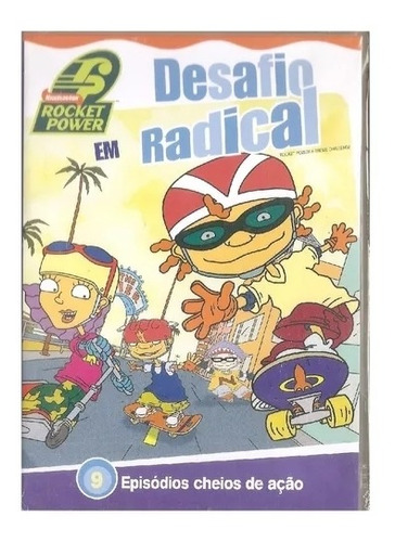 Dvd Rocket Power (desafio Radical  