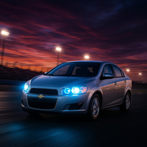 Focos Para Chevy C1 94-03 C2 04-08 Aveo 08-23 H4 Cool Blue