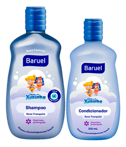  Shampoo 400ml + Condicionador Turma Da Xuxinha Sono 210ml