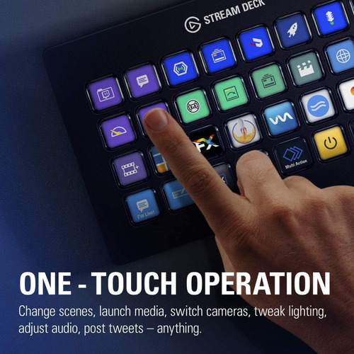 Elgato Stream Deck Xl Control De Streaming 32 Botones