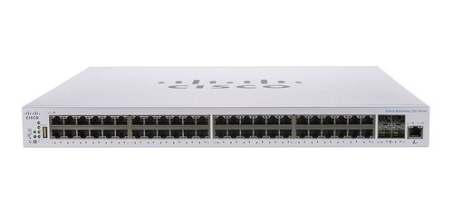 Switch Cisco Cbs350-48t Adm 48 Puertos Giga + 4 Sfp