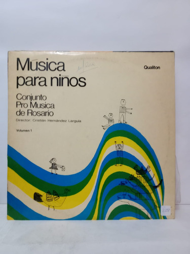 Conjunto Pro Musica De Rosario- Musica Para Niños- Lp, Arg