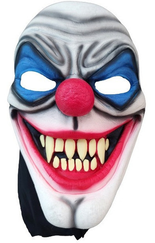 Máscara Palhaço Diabólico- Terror - Excelente Qualidade