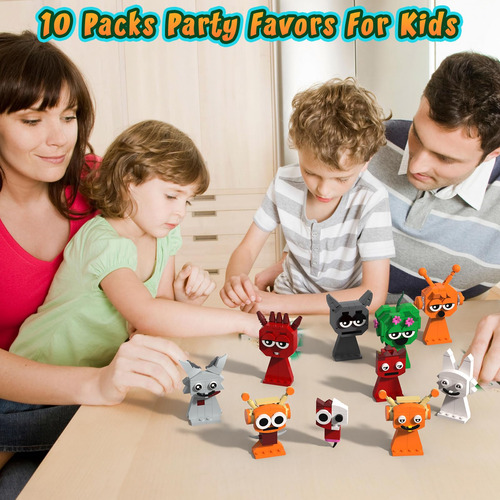 Bloques De Juego Musical Sprunki 10 Paquetes 226g 11.5cm