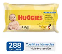 Comprar Toallas Húmedas Huggies Triple Proteccion X96 Pack X 3