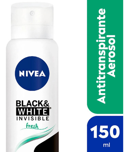 Nivea Desodorante Antitranspirante Black&white Fresh 150ml