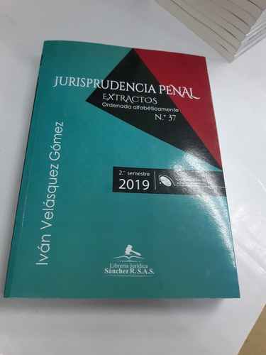 Imagen 3 de 3 de Jurisprudencia Penal Extractos 2 Semestre 2019 Con Cd
