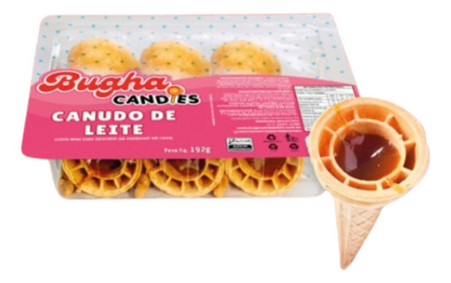 Doce Canudo De Leite Caixa 192g - Festa Junina - Atacado