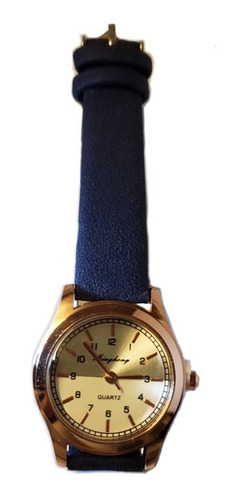 Reloj De Mujer Malla Simil Gamuza X 5