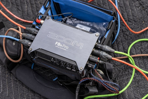 Zoom Gravador De Áudio F8n Pro Cor Chumbo