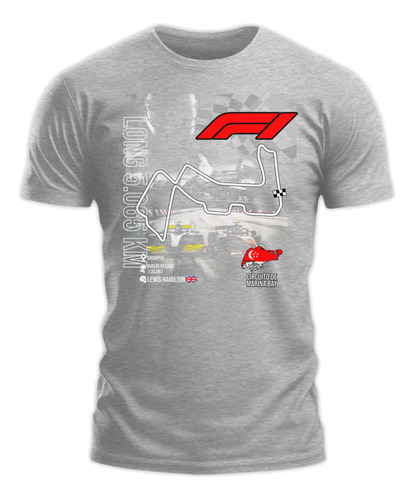 Polera Gustore De Circuito De Marina Bay