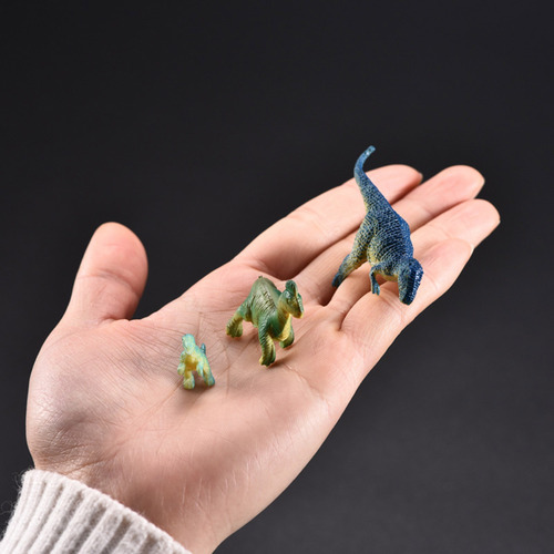 Juguete De Dinosaurio Brillante En E, Regalo Realista Para A