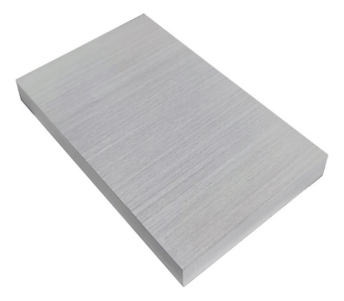Lamina De Pvc Laminado Texturizado Blanco Nebbia Doble Cara
