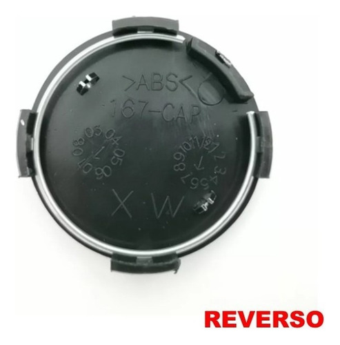 LG Kit De 4 Centros De Rin Negros Mazda Cx7 2007-2012 56 Mm