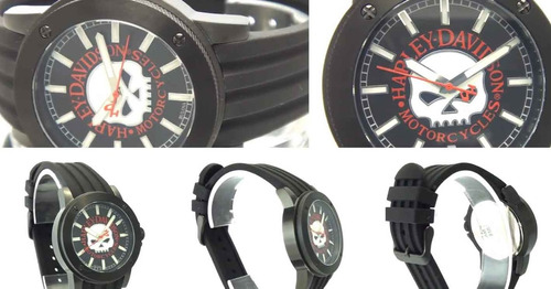 Relógio Bulova Harley Davidson Masculino Wh30466p