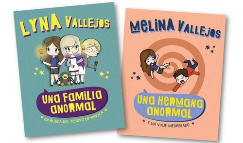 Combo 2 Libros Melina Vallejos Abuela Hermana Anormal