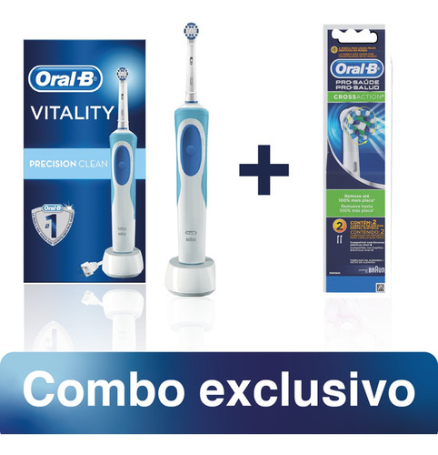 Cepillo Eléctrico Oral-b Vitality Precision Clean + Repuesto