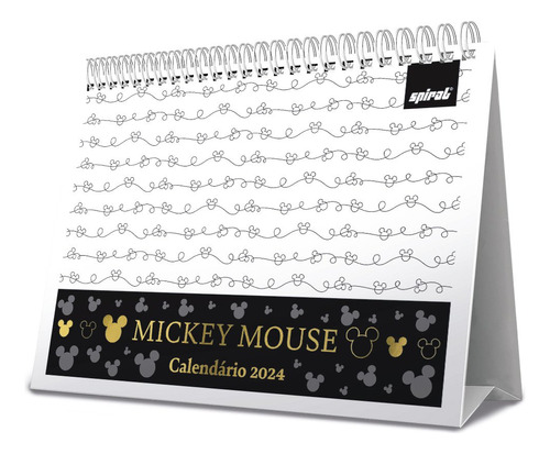 Calendário De Mesa 2024 Mickey