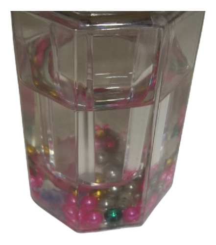 Adorno Pisapapeles Acrilico Liquido Portalapices Bolas Flor