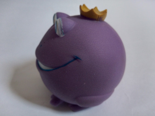 Boneco Rei Sapo Roxo (Usado)