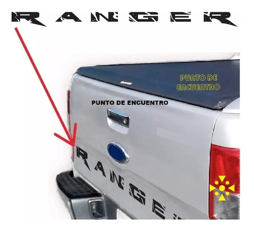 Stickers Letras Y Garras Para Ford Ranger Raptor 4 Pzs