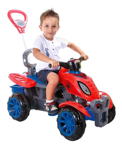 Quadriciclo Infantil Passeio E Pedal Spider Maral 3113