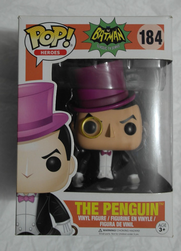 The Penguin 184 Funko Pop! - Batman Clasic Tv Series (Usado)