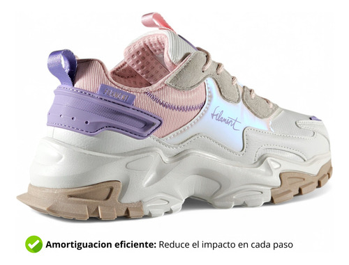 Zapatillas Mujer Plataforma Urbanas Moda Filament Grous
