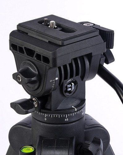 Imagen 9 de 10 de Tripode Video Benro T980ex 1.69m Cabezal Fluido C/ Bolso