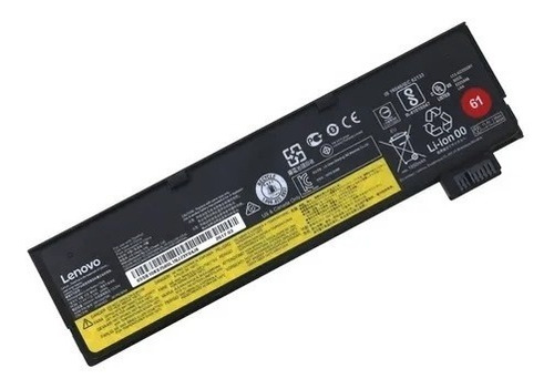 Batería para portátil Lenovo Thinkpad T470 T570 T480, color negro