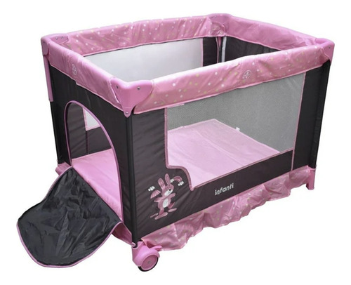 Cuna Corral Infanti Silver Conejos