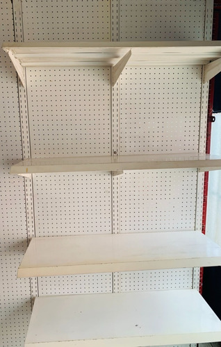 Estanteria Pared Laminas Perforadas Exhibidor Tienda Bodegon (Usado)