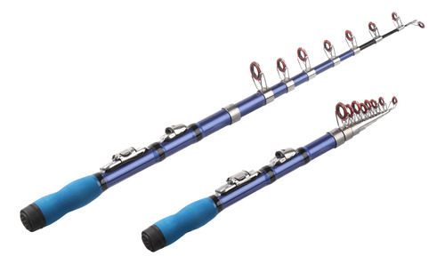 Caña De Pescar Telescópica Pen Pole 540, Fibra De Carbono, 1