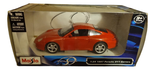 Maisto Porsche Carrera 911 Escala 1/24  1997 Edicon Limitada