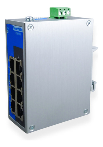 Switch Ethernet Industrial 08 Portas Ies2008-8t-p48