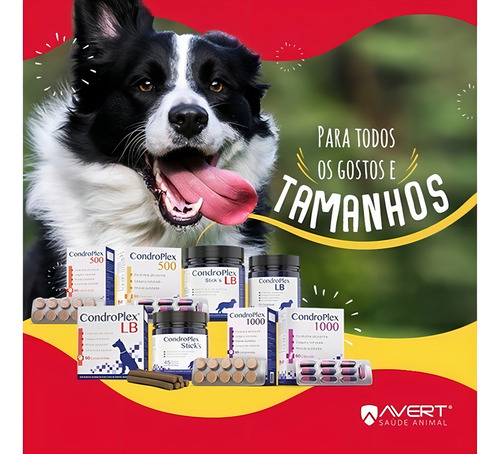 Suplemento Condroplex 1000 Avert 60 Comprimidos