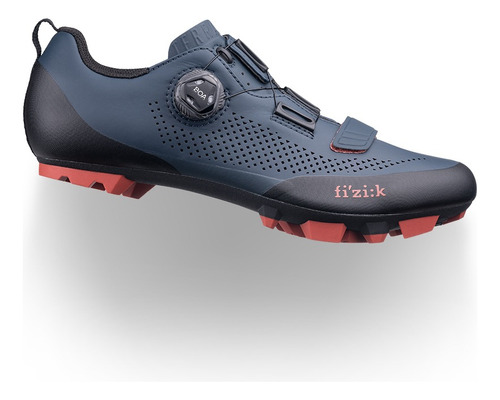 Zapatos Para Mtb Fizik Terra X5 Azul/rojo