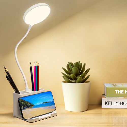 Lámparas De Escritorio Para Oficina En Casa, Luz Led De Escr