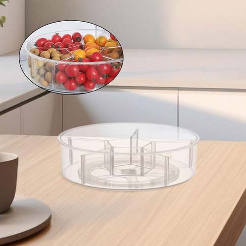 Organizador De Cocina Giratorio, Contenedor De Estilo D