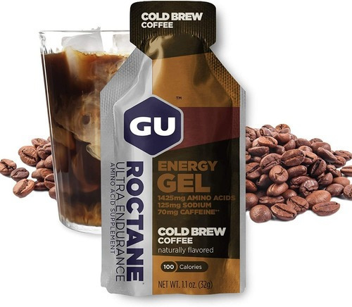 Gel Energetico Gu Ultra Enduran X 24 Cerveza Fria 2x Cafeina