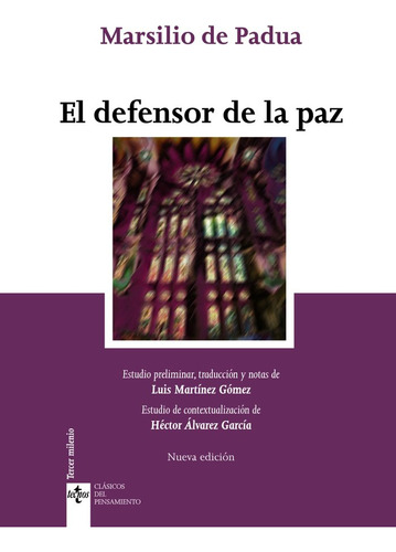 Libro El Defensor De La Paz