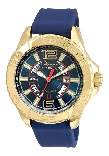 Relógio Condor Civic Co2315bd Masculino Dourado Garantia